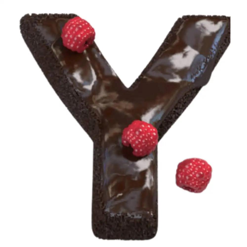 Letter Y Shaped Cakeundefined
