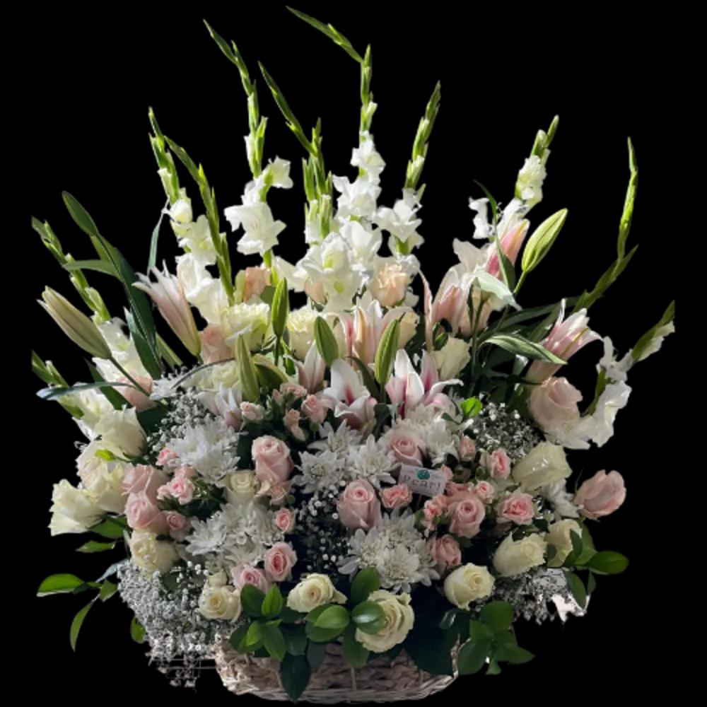Shiny Flowers Basketundefined