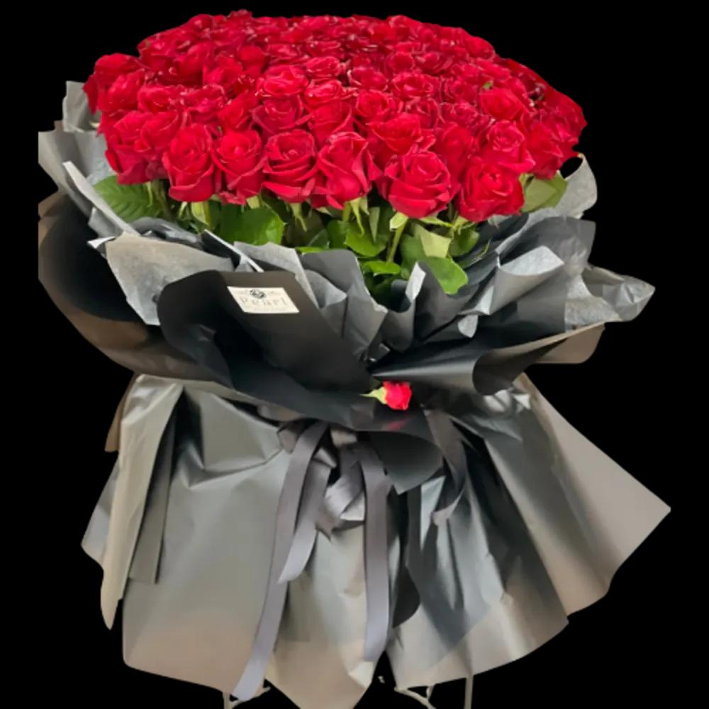 Wonderful Romantic Red Roses Bouquetundefined