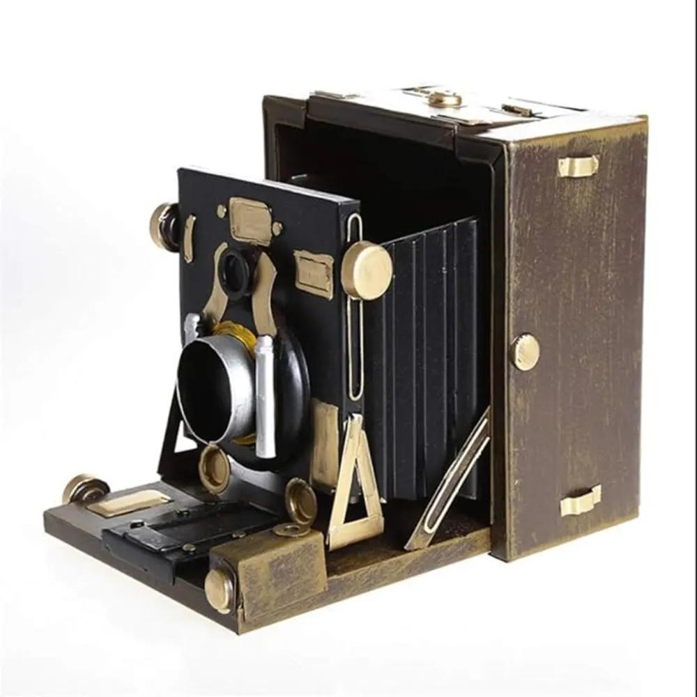 GiftsMetal Crafts Antique Camera Model Retro Old Home Decorations Restaurantundefined