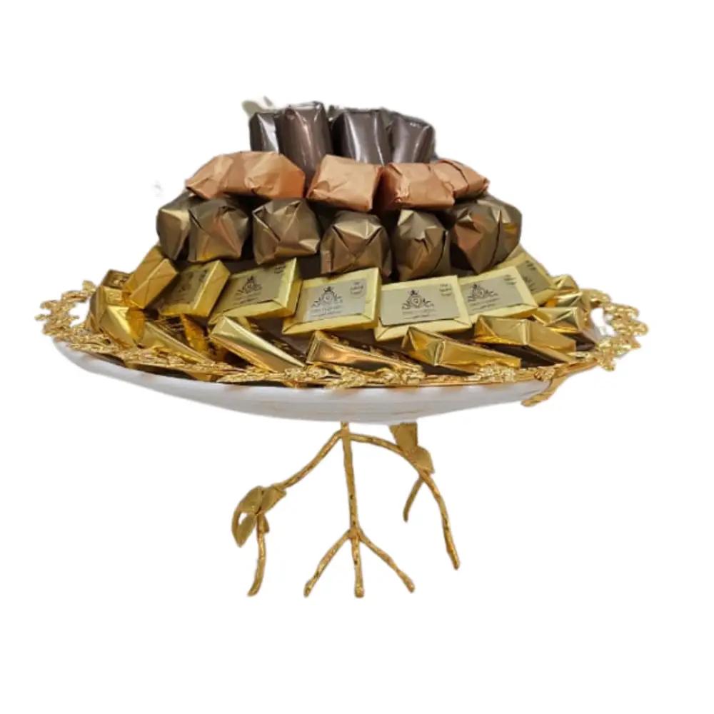 Small traySmall Chocolate Tray, Luxury Chocolate Tray, Premium Chocolate Gift UAE, صينية شوكولاتة صغيرة, صينية شوكولاتة فاخرة, هدية شوكولاتة راقية