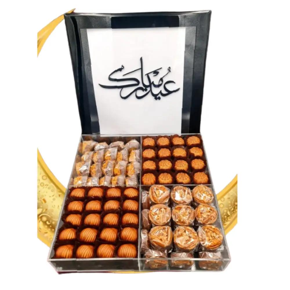 Eid box from swiis ChocolateEid Chocolate Gift Box, Swiis Chocolate Eid Box, Luxury Eid Chocolate UAE, بوكس شوكولاتة العيد, شوكولاتة سوييس للعيد, هدية عيد فاخرة