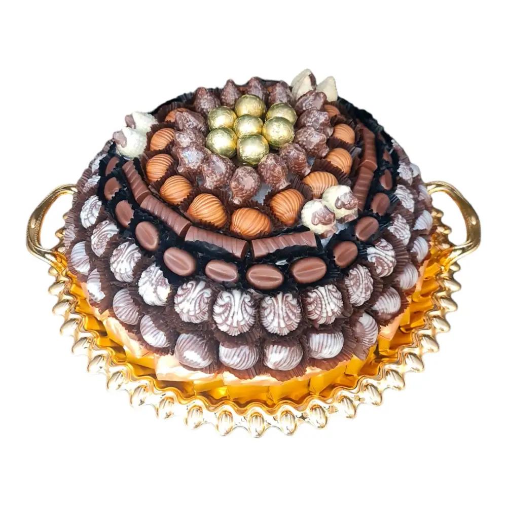 Assorted chocolate trayAssorted Chocolate Tray, Luxury Chocolate Serving Tray, Gourmet Chocolate Gift UAE, صينية شوكولاتة مشكلة, صينية شوكولاتة فاخرة, هدية شوكولاتة راقية