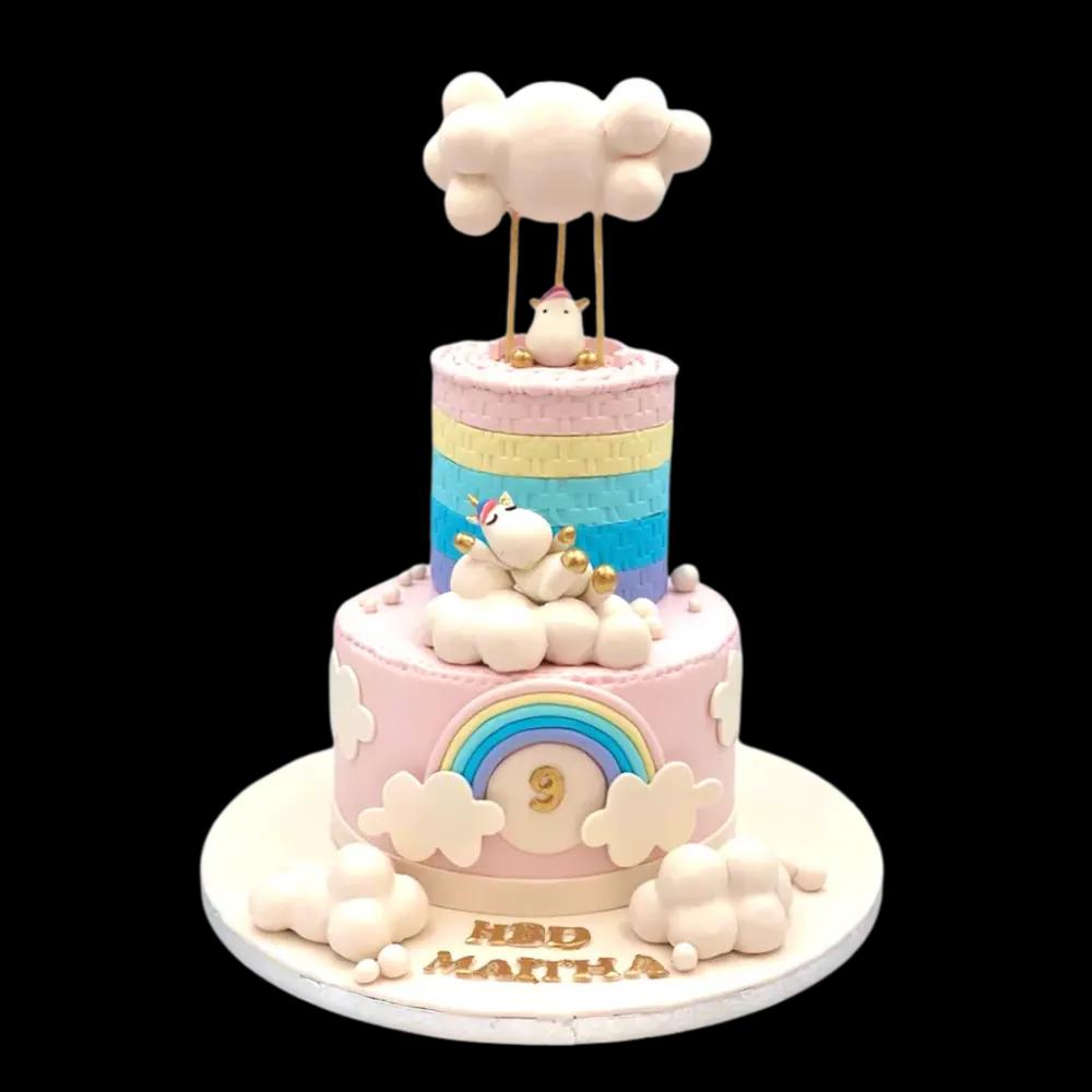 Lazy Unicorn Multitier cakeundefined
