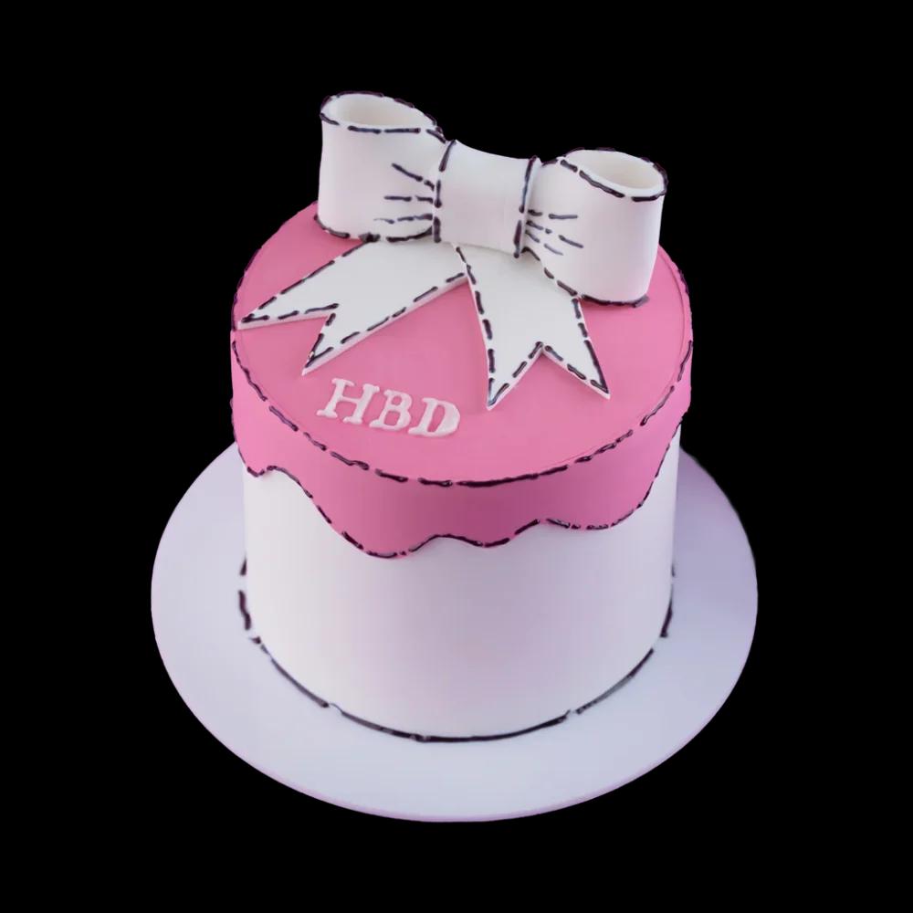 2D Bow Cake