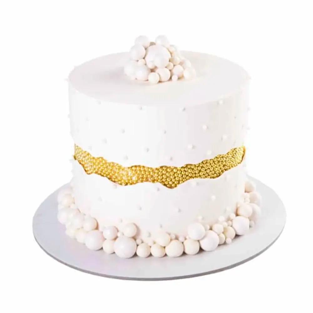 Golden Beads Cake