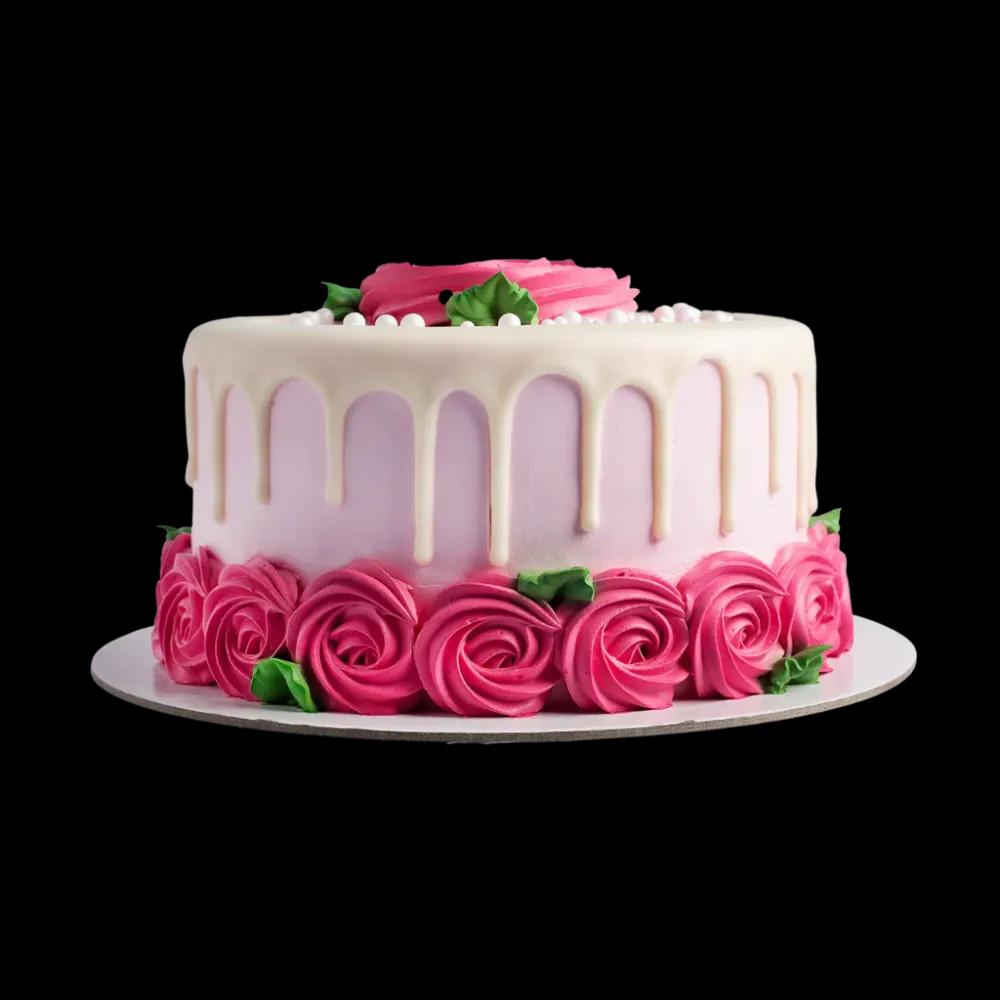 Blush Rose Cake