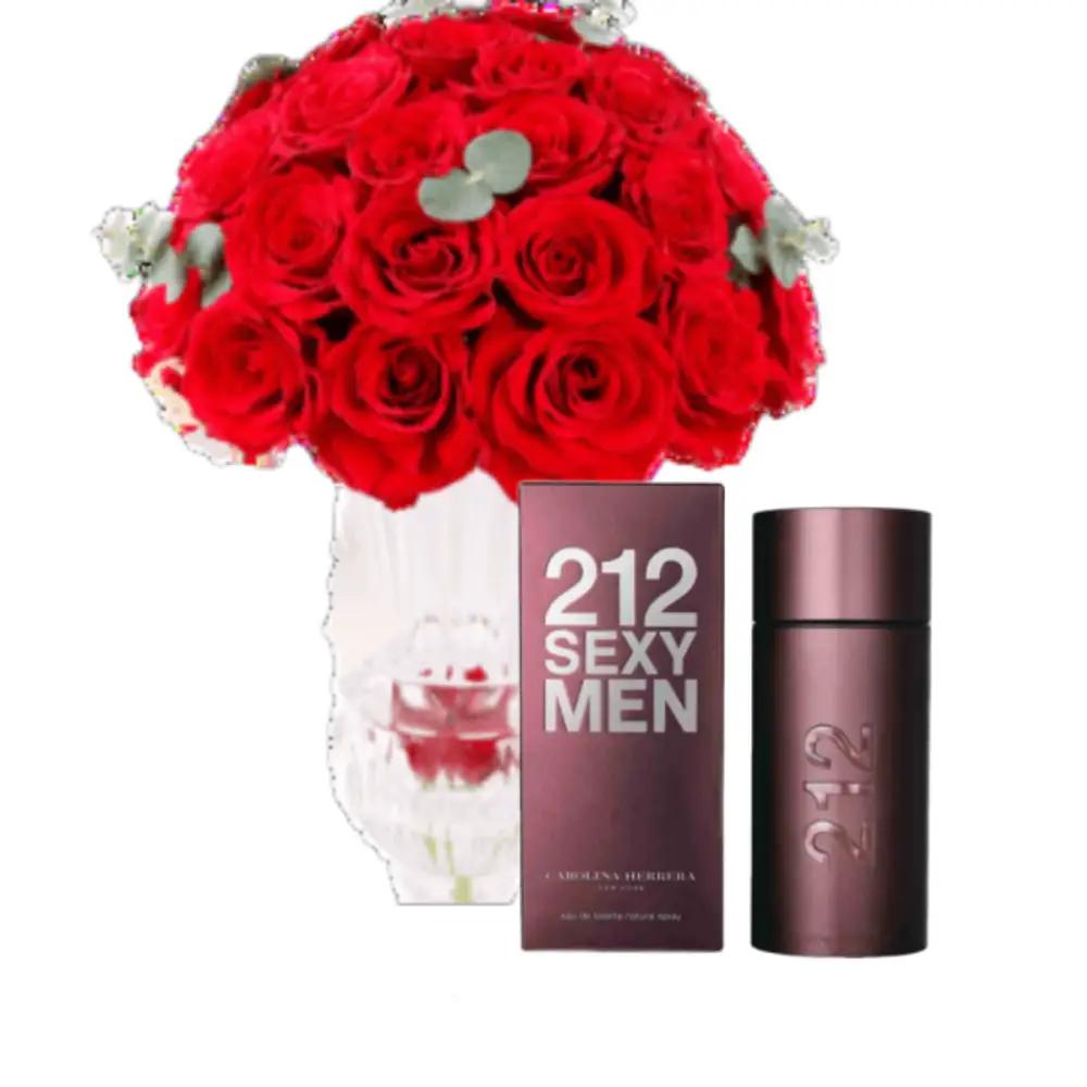 Birthday perfume and candle gift 1