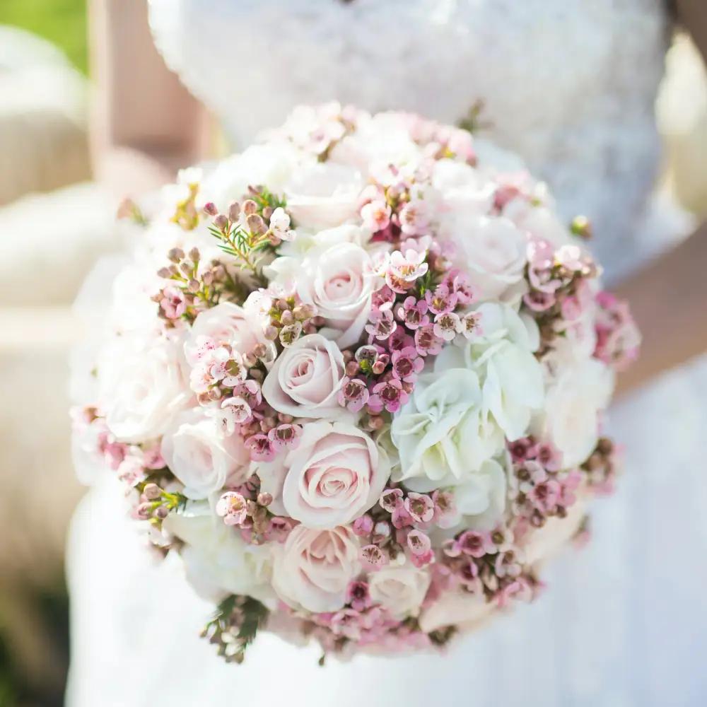 Gorgeous wax flowers bouquet