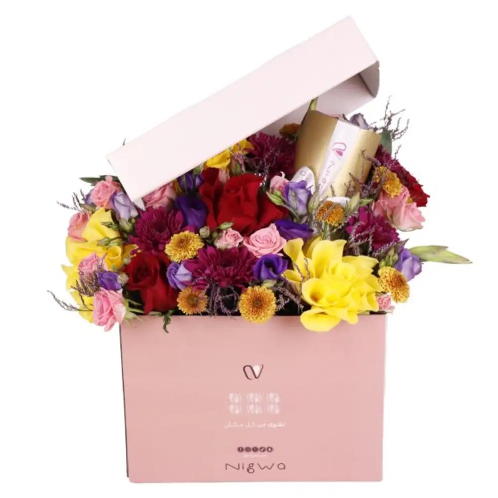 Nigwa Flowers Gift style.44send flowers online, flowers delivery dubai, ارسال الورد