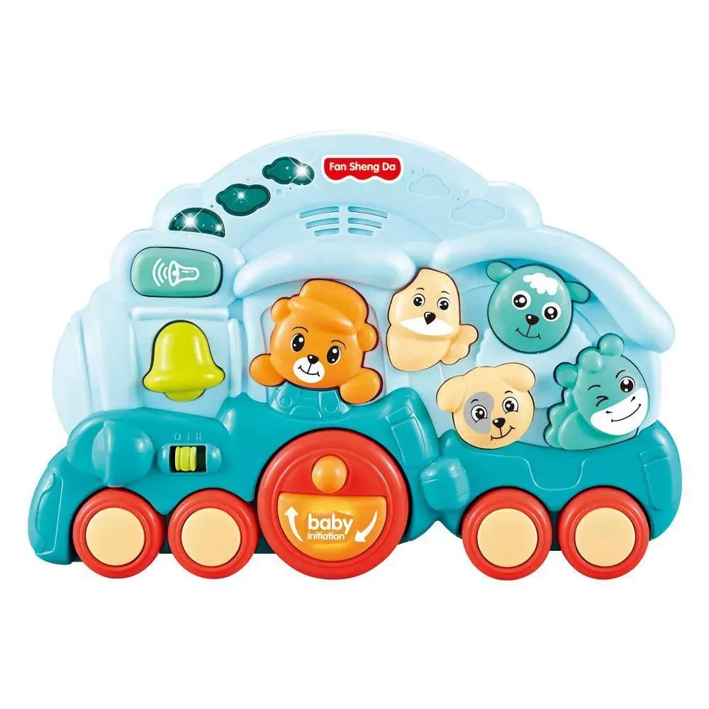 Little Angel Baby Toys Activity Animal Train Play Center Toy