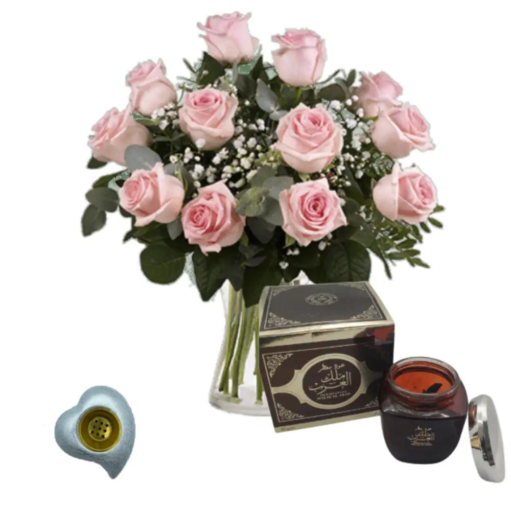 Corporate Gifts mubkhara with bokhoor and flowers 4undefined