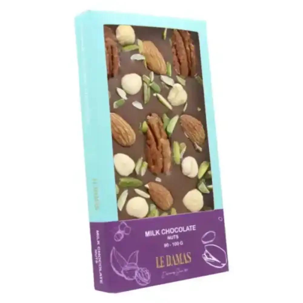 Milk chocolate nutsundefined
