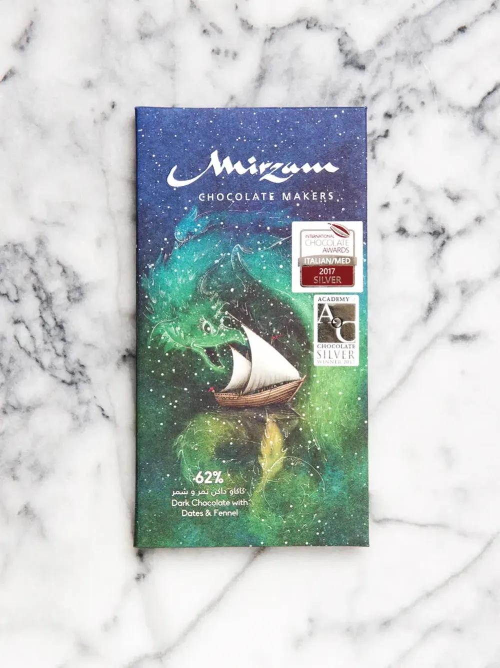 62% Dark Chocolate with Dates & Fennelundefined