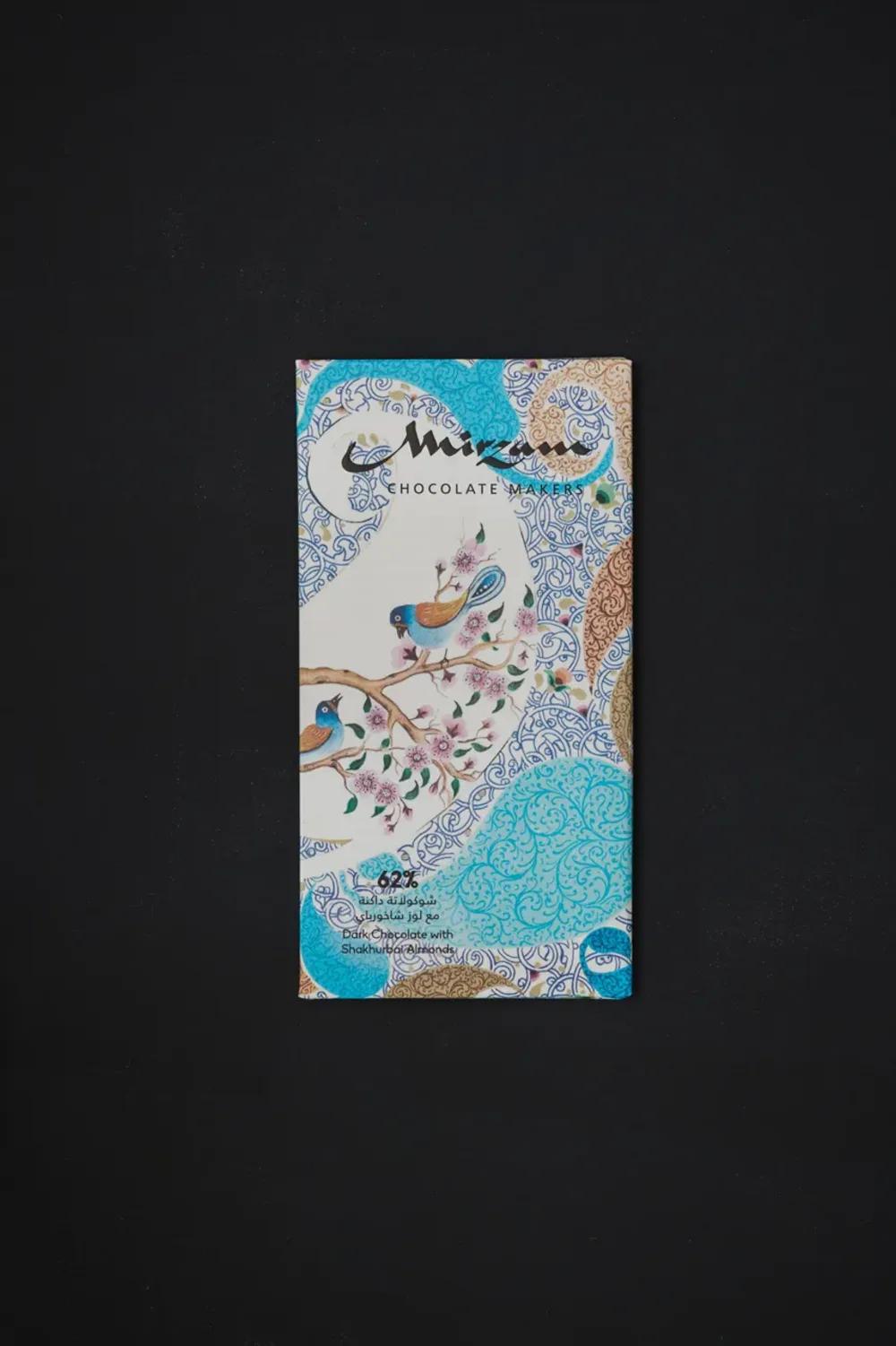 62% Dark Chocolate with Shakhurbai Almondsundefined
