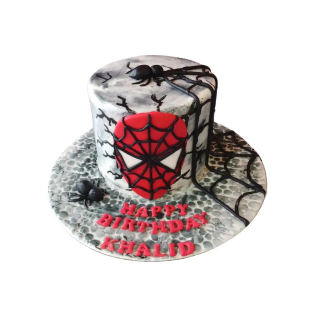 Spiderman Birthday CakeSpiderman Birthday Cake, كيك عيد ميلاد سبايدرمان