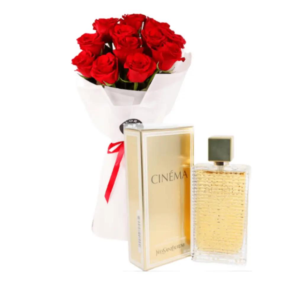 Special bouquet and perfume only for her 14undefined