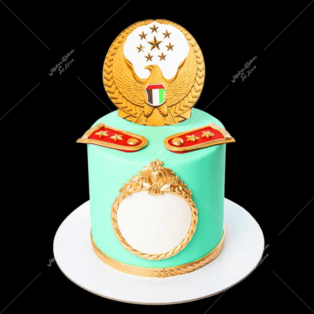 Military Medal Cake