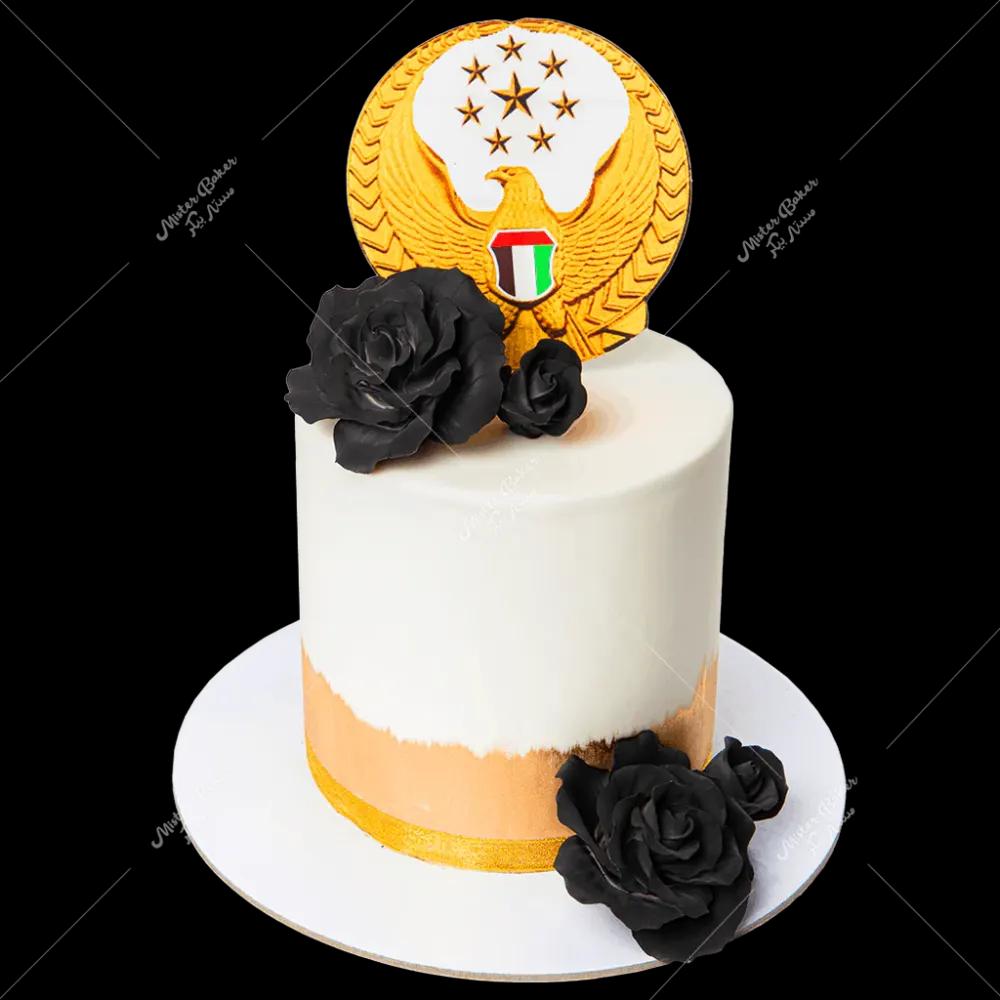 Military Flower Cake