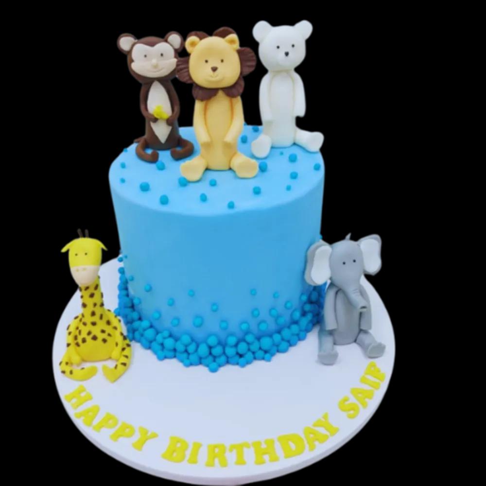 Blue zoo cakeundefined