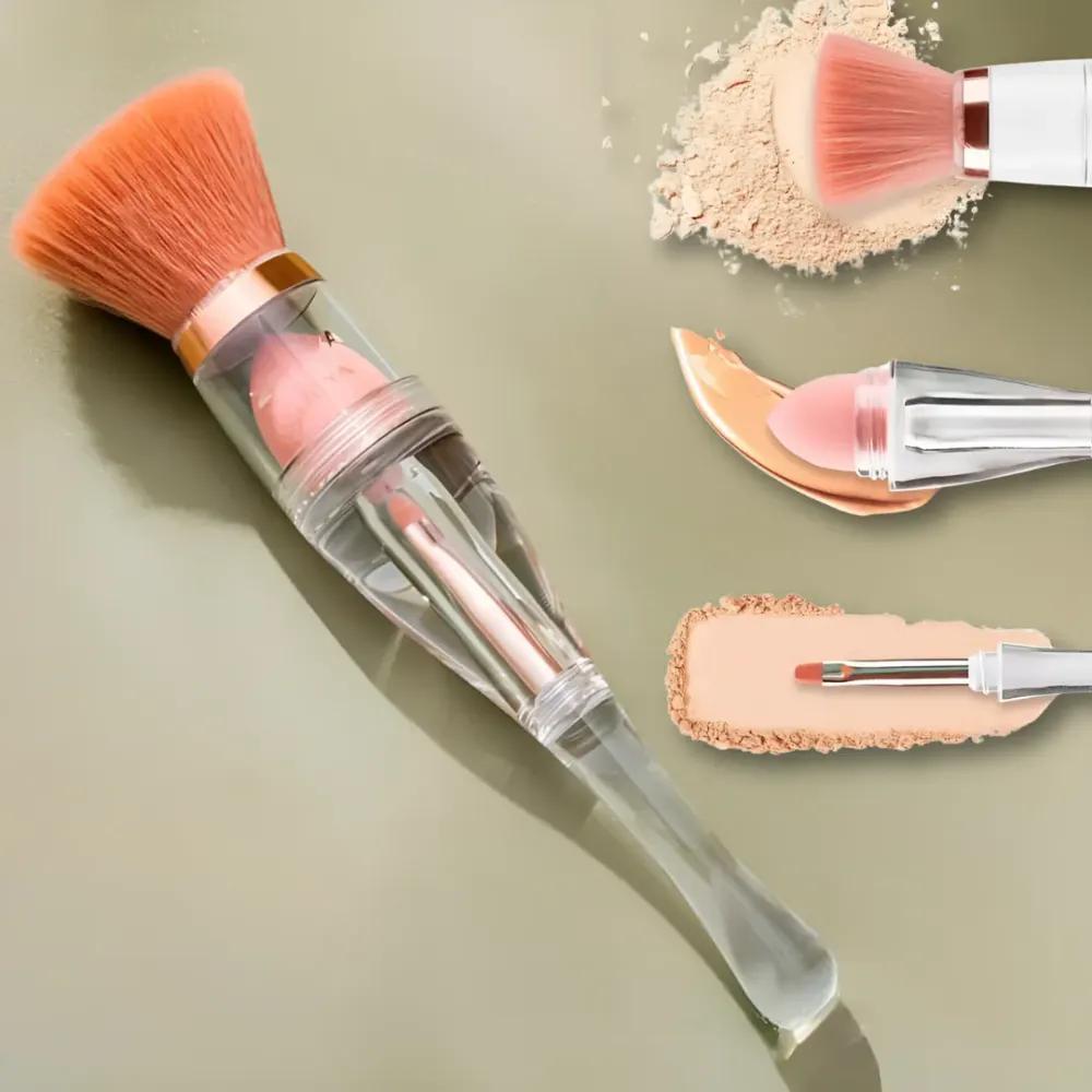 3 in 1 Makeup Brushes Setundefined