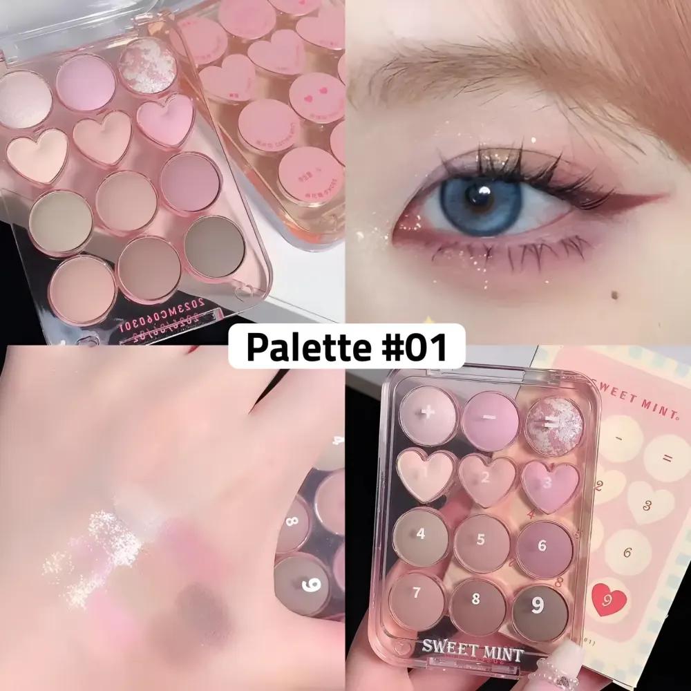 Sweet Love Eyeshadow Waterproof - 12 colorsundefined