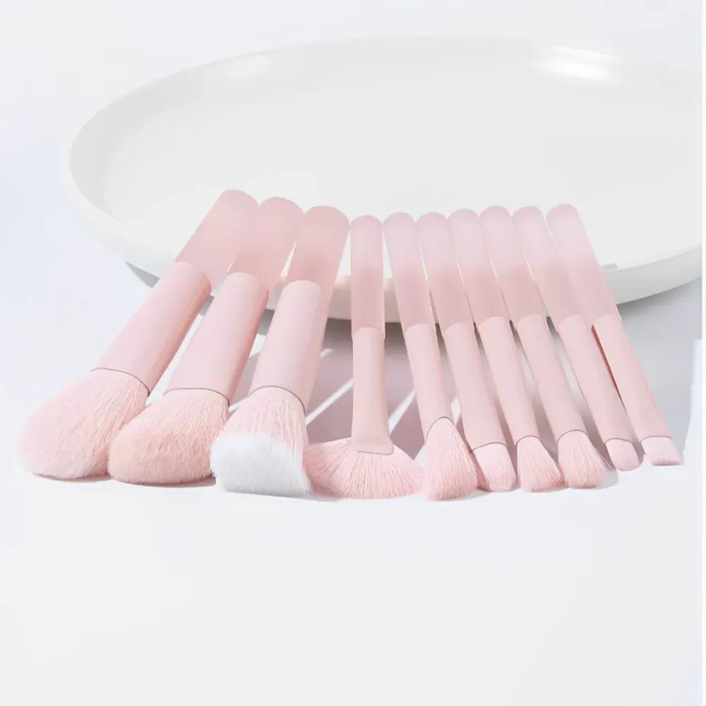 Makeup Brushes Set - 10 Pcsundefined