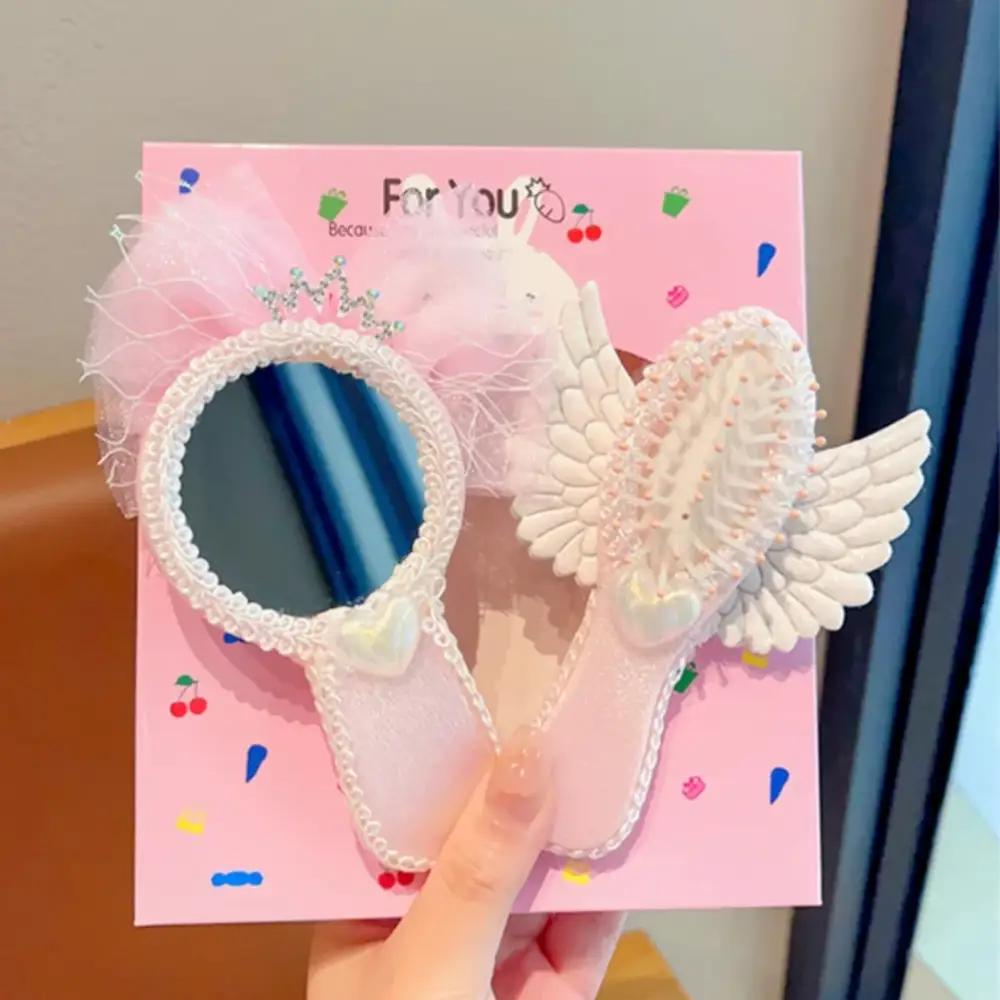 Kids hair comb with mirrorundefined