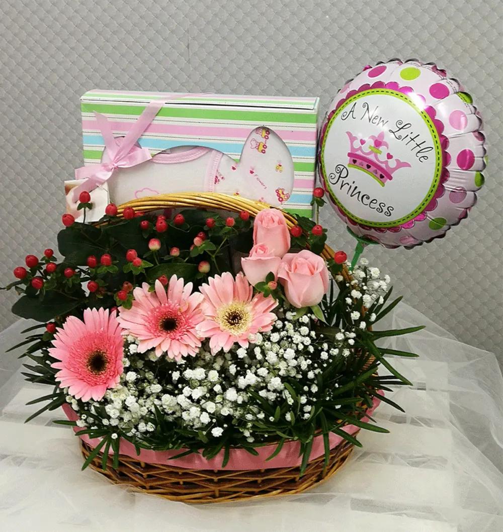 NB1001 New Born Hamper Arrangementundefined