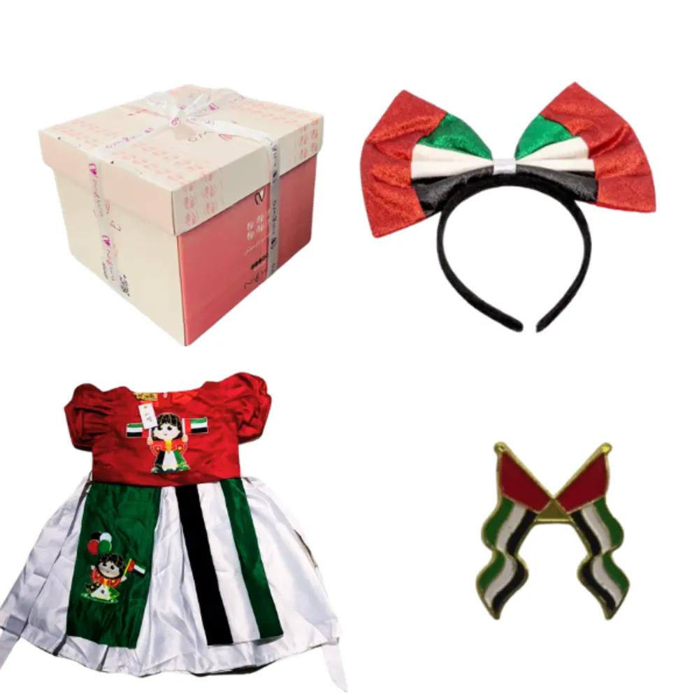 dress for national day and hair tie with tag in nigwa box 3undefined