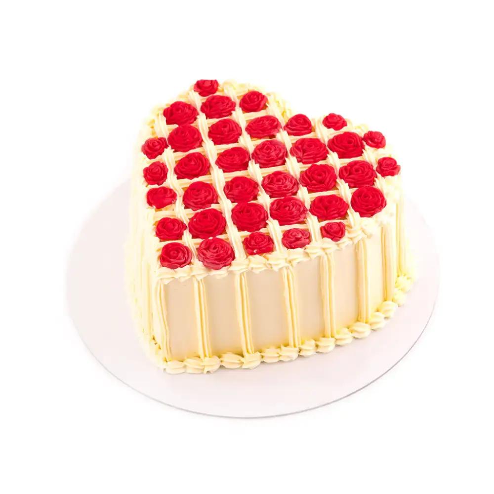 Rose Heart Cakeundefined
