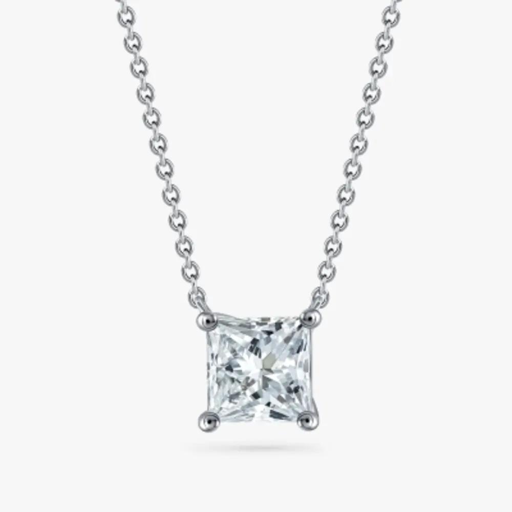 1 Pincess Cut Lab Grown Diamondundefined