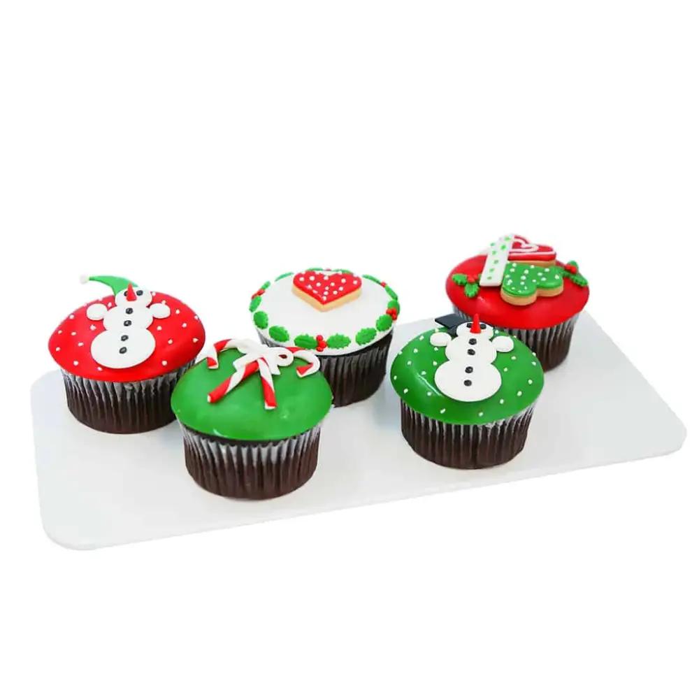 Christmas Themed Cupcakesundefined
