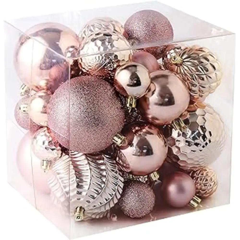 Christmas Baubles, 36Pcs 4CM Xmas Tree Christmas Decorations,undefined