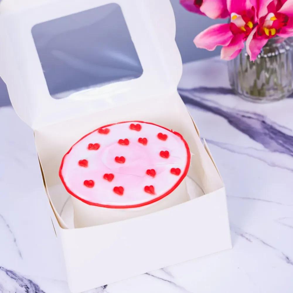 Mini Cake with Writing 6undefined