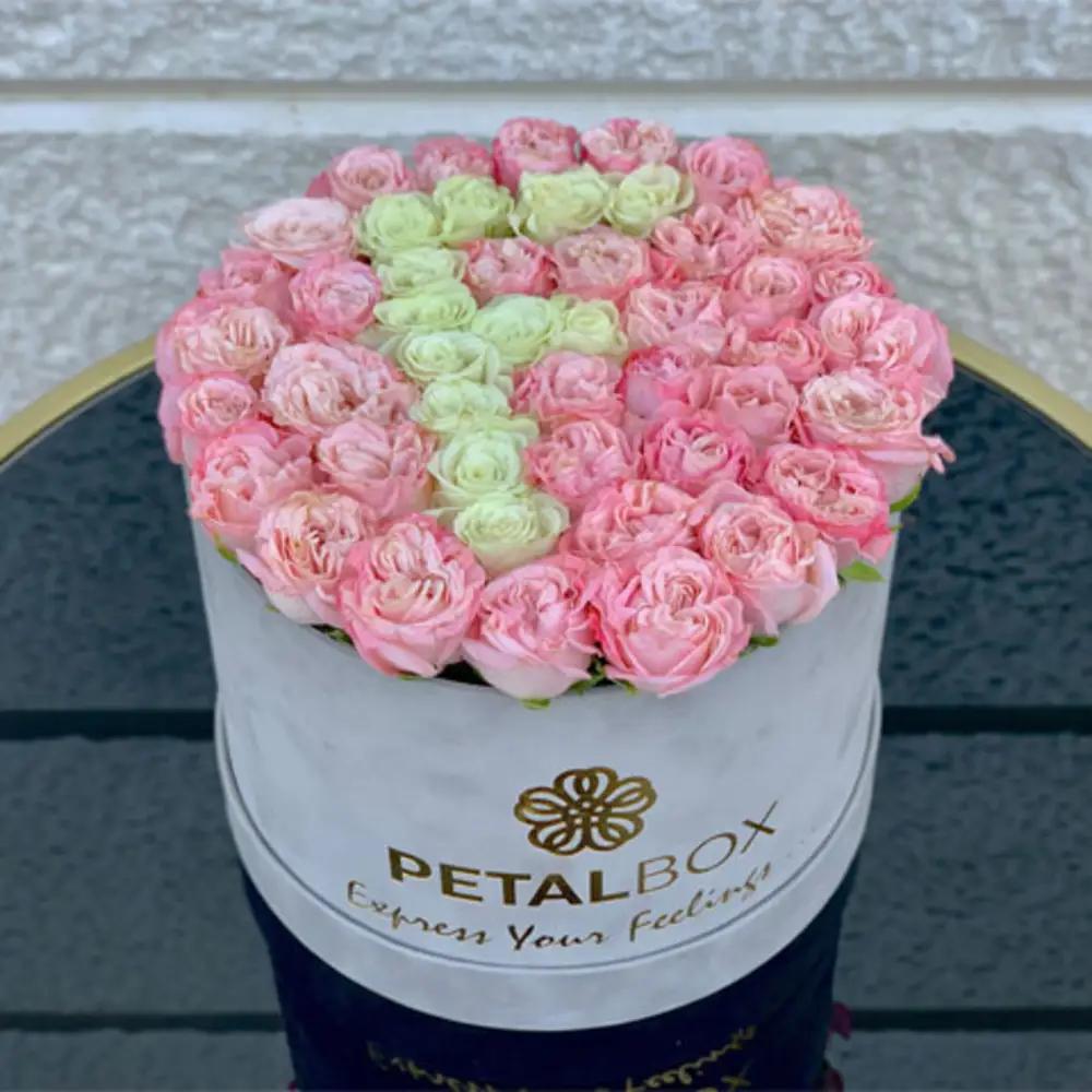 Pink Baby Roses Box