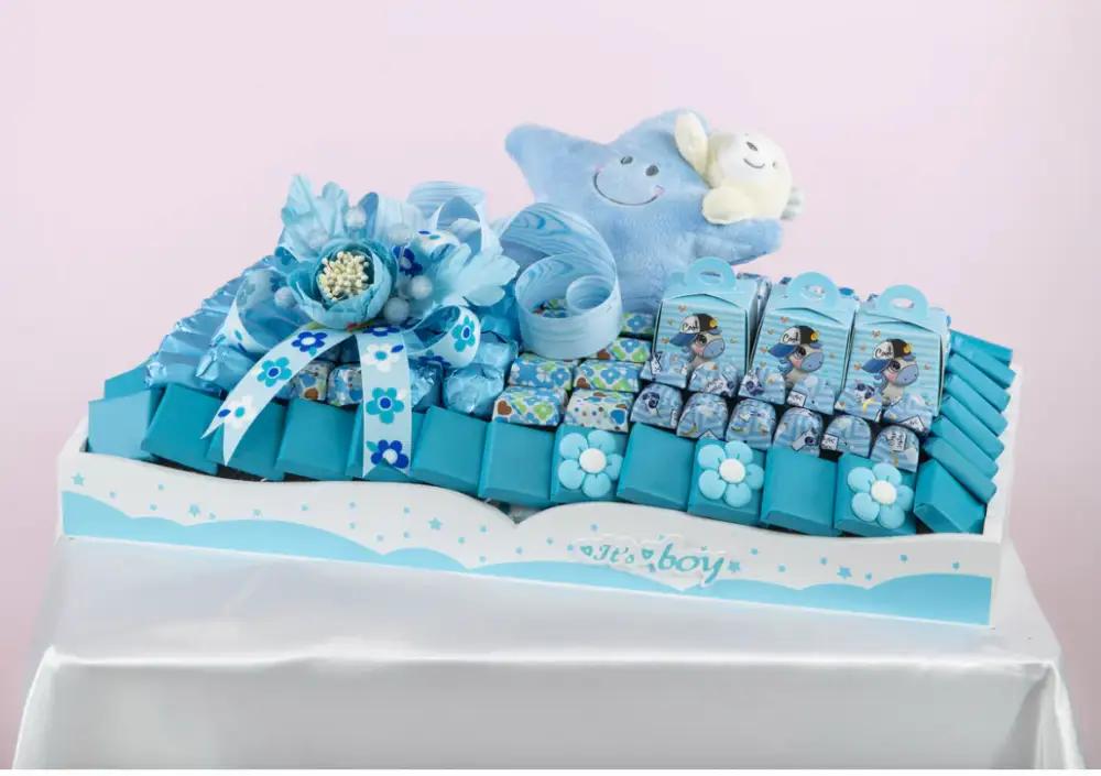 N19 BB ChocolateBaby Boy Gift, Welcome Baby Gift, Baby Gift, هدية مولود ولد, هدية استقبال مولود, هدية أطفال