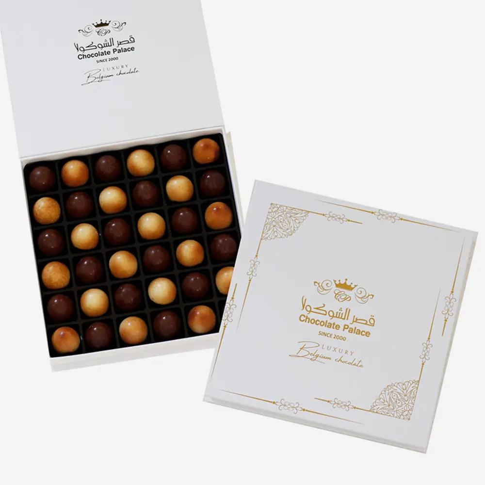 Medium Wafer BoxChocolate Wafer Box, Premium Wafer Gift Box, Crispy Wafer Chocolates UAE, علبة ويفر بالشوكولاتة, بوكس ويفر فاخر, ويفر مقرمش بالشوكولاتة