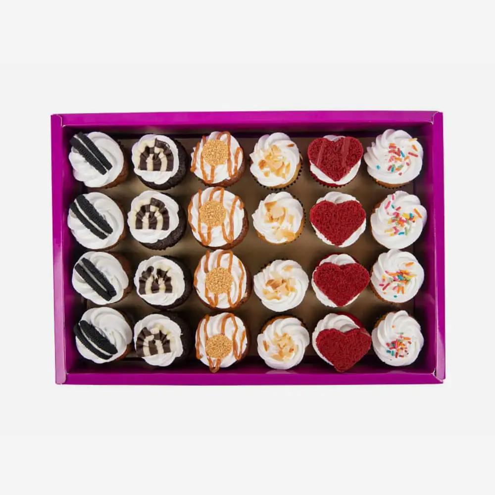 Mini cupcakesMini Cupcakes, Fresh Cupcake Box, Gourmet Mini Cupcakes UAE, ميني كب كيك, كب كيك طازج, بوكس كب كيك فاخ