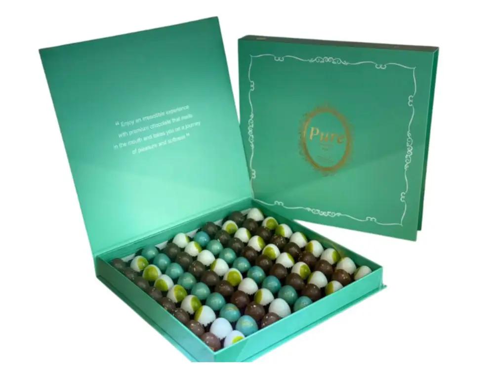 Mixed Egg Chocolate Box (Extra Large) 32X32 - 72PcsChocolate box