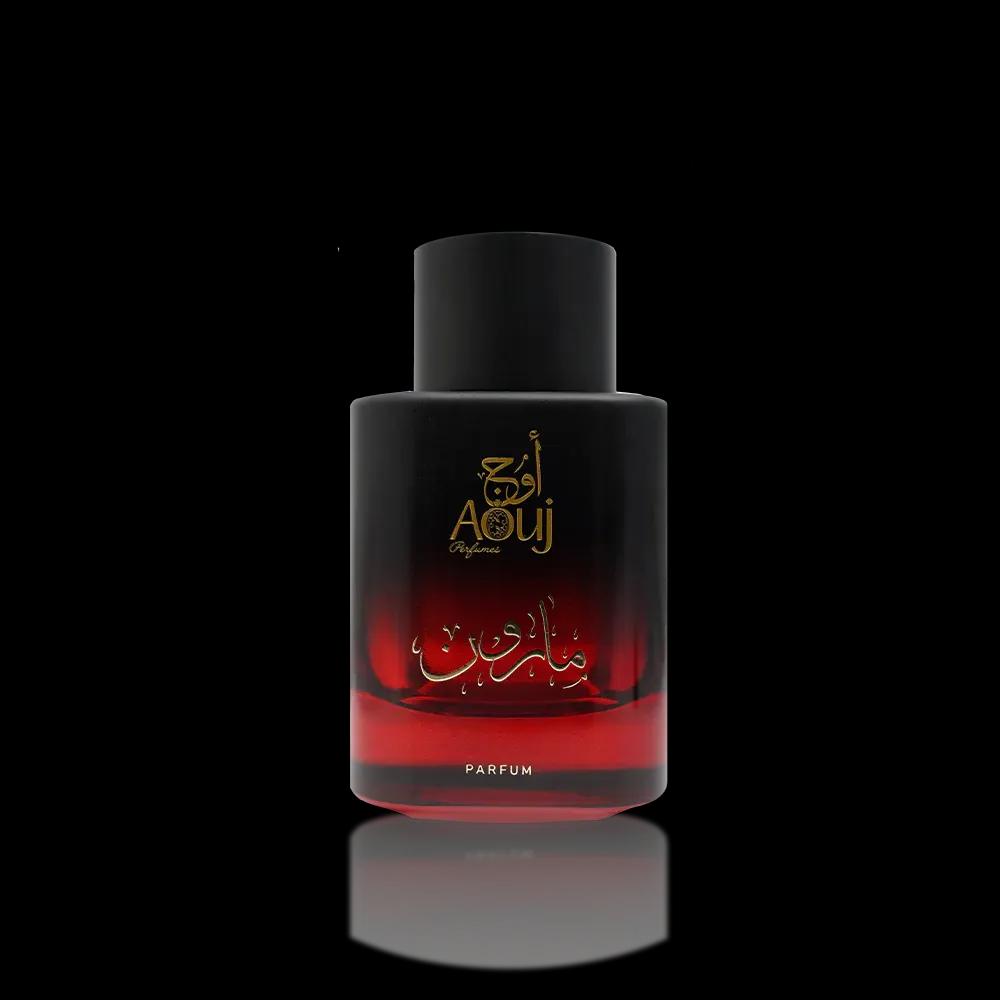 Maroon ` 2Aouj Perfumes, Oriental Woody Perfume, Luxury Perfume Gift, أوج للعطور, عطر شرقي خشبي, هدية عطر فاخرة