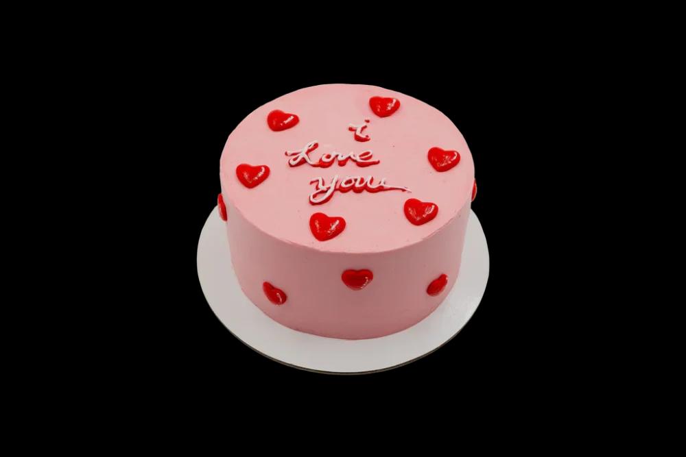 I love you cakeromantic cake, birthday cake, I love you cake