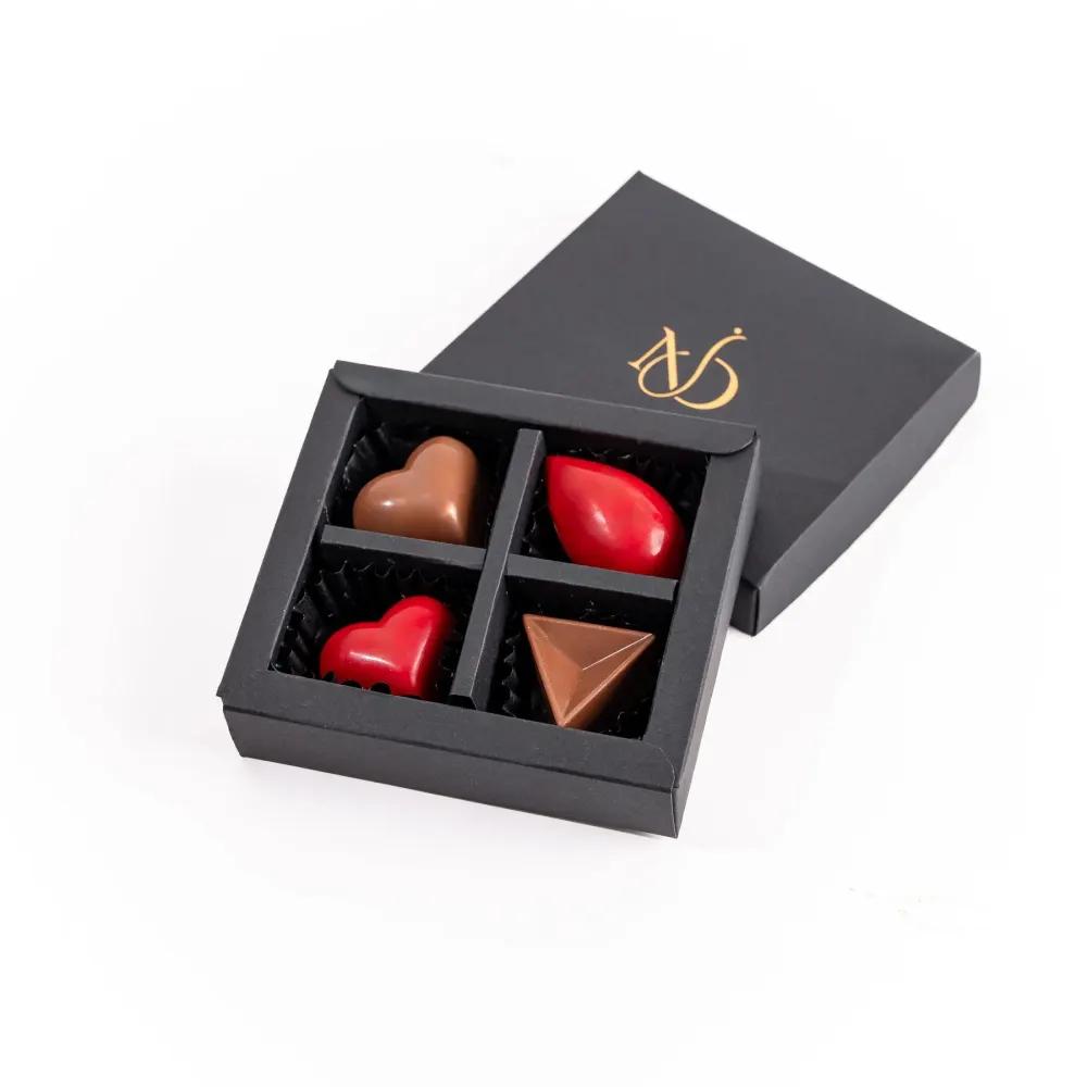 The Signature Quartet Gift BoxThe Signature Quartet Gift Box, Luxury Chocolate Gift Box, Premium Chocolate Gift UAE, بوكس الهدايا سيغنتشر كوارتيت, بوكس شوكولاتة فاخر, هدية شوكولاتة فاخرة