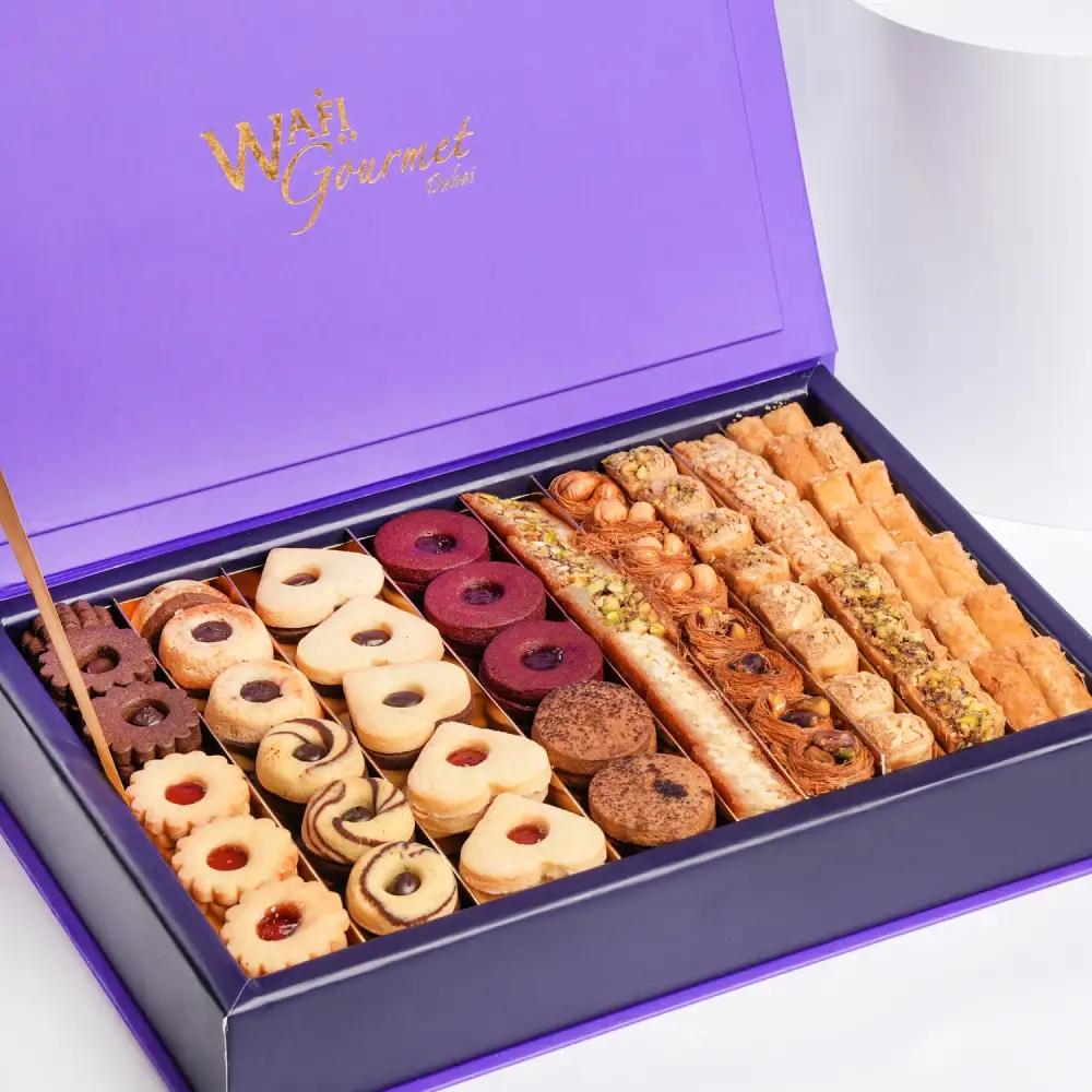 ASSORTED BAKLAWA AND PETIT FOUR GIFT BOX EX.LG
