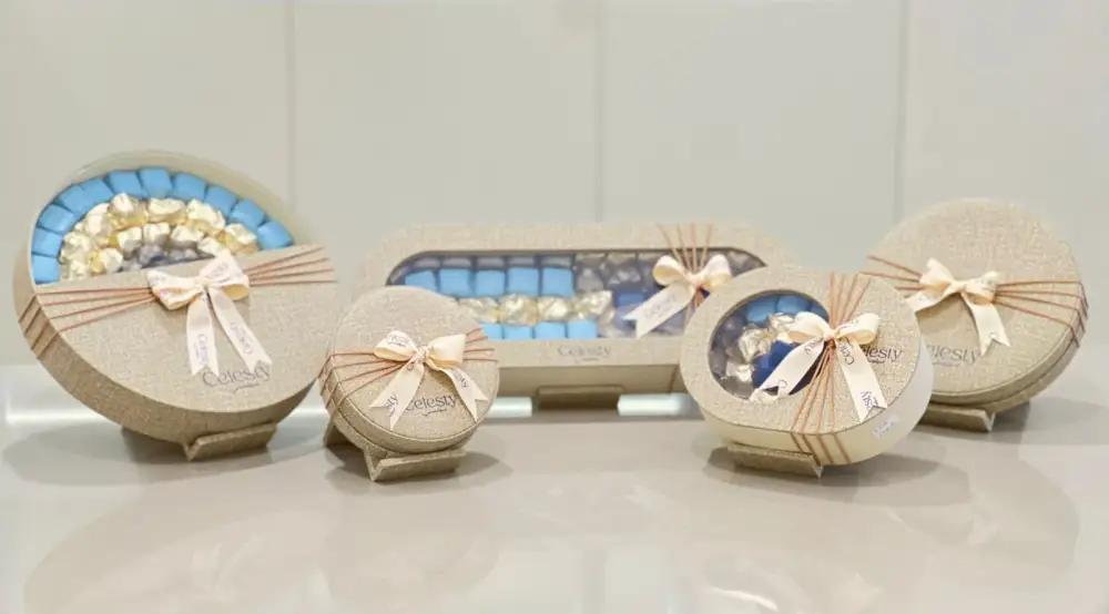1-set boyBaby Boy Chocolate Gift, Newborn Gift, Luxury Chocolate Gift Set, هدية شوكولاتة للمولود, هدية مولود ولد, طقم شوكولاتة فاخر