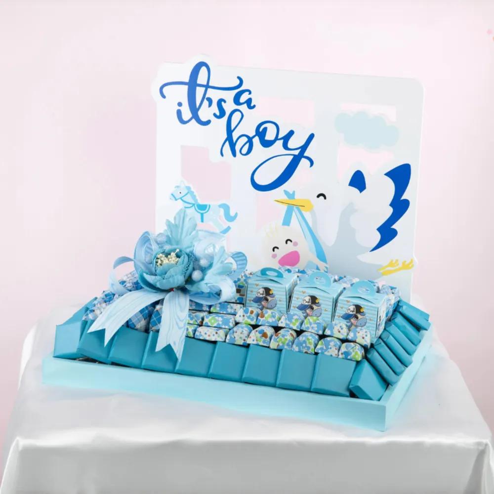 Belgian chocolate for newborn baby boy 1Belgian Chocolate for Newborn Baby Boy, Chocolate for Newborn, Chocolate Gift, شوكولاتة للمواليد
