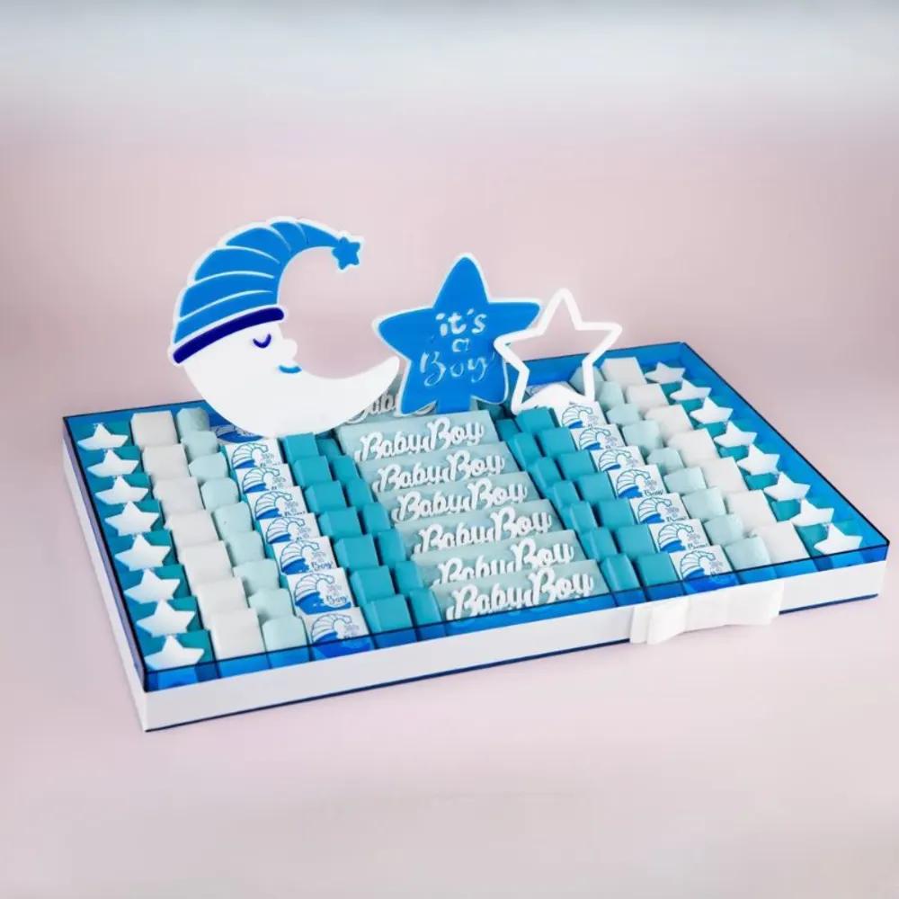 Baby boy moon giftBaby Boy Gift, Welcome Baby Gift, Baby Gift, هدية مولود ولد, هدية استقبال مولود, هدية أطفال