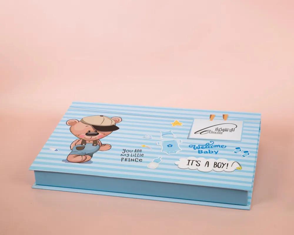 Baby Boy Gift Boxes 3Baby Boy Gift, Welcome Baby Gift, Baby Gift Box, هدية مولود ولد, هدية استقبال مولود, بوكس هدية أطفال