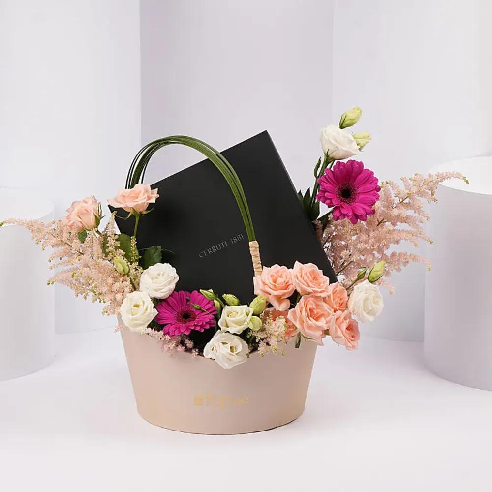 A bouquet of flowers with accessories4
