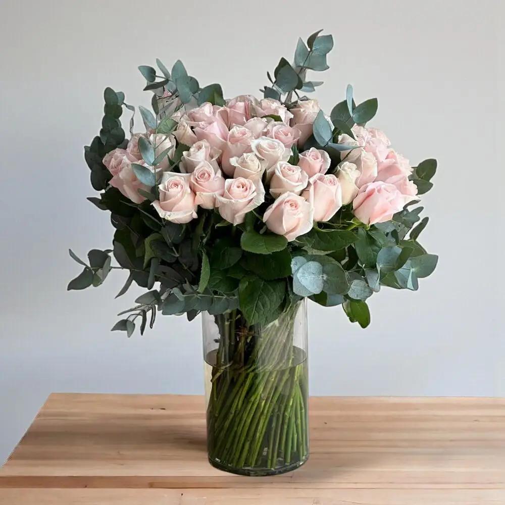 Pink Beauty Flower VaseFlower Vase – Elegant Flower Vase Arrangements for Home or Gifting